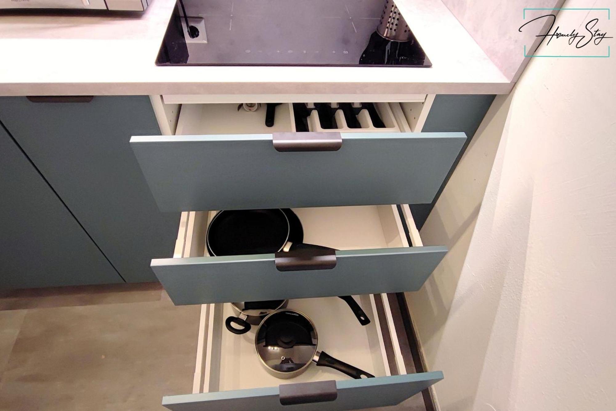 Appartement Homely Serenity Greens - Stylisch Studio-apartment With Kitchen - 10 Min To Station, Pet Friendly *