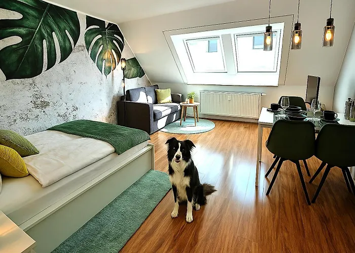 Homely Stay Serenity Greens - Stylisch Studio-Apartment With Kitchen - 10 Min To Central Station, Pet Friendly