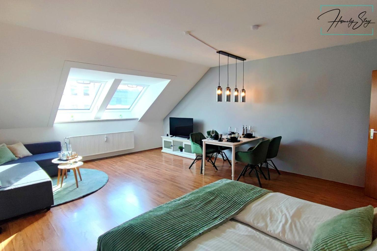 Homely Serenity Greens - Stylisch Studio-apartment With Kitchen - 10 Min To Station, Pet Friendly