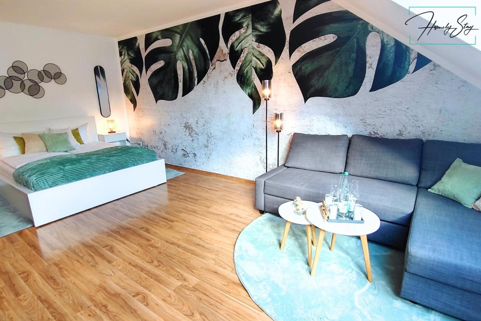 Apartment Homely Serenity Greens - Stylisch Studio-apartment With Kitchen - 10 Min To Station, Pet Friendly München