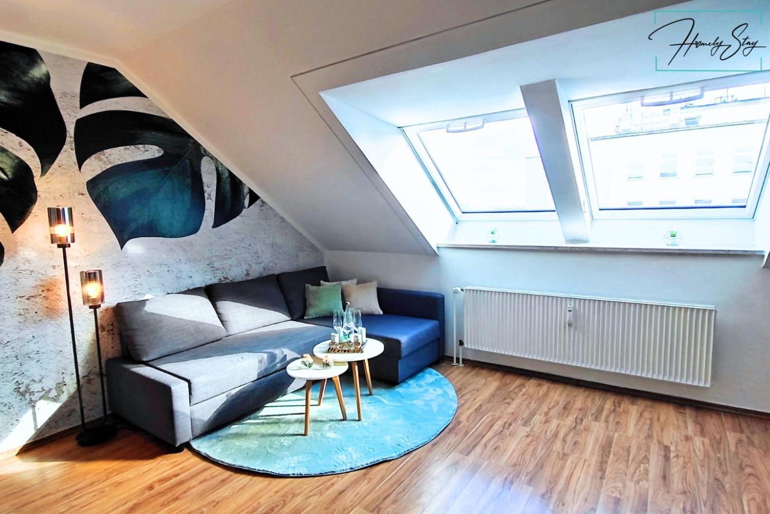 Homely Serenity Greens - Stylisch Studio-apartment With Kitchen - 10 Min To Station, Pet Friendly Apartment